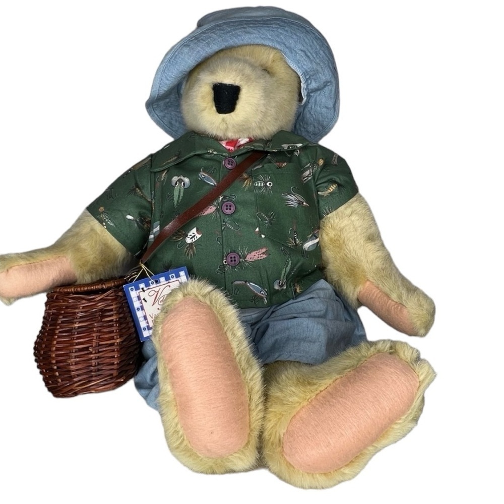 Vintage 1992 Cornelius Vanderbear Picnic Collection Bear nwt